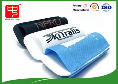 SGS 135*55mm Silk Printing Blu Ski Strap For Carrier Strong Sticky