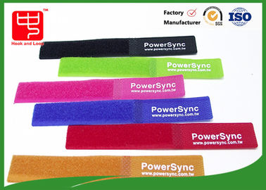 Legami di fissaggio del cavo del nastro a risvolto adesivo multicolore 50 pc