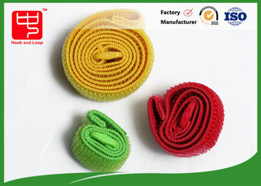 Cinghie con elastico di nylon elastiche fatte un sonnellino non- 100%/del Velcro attaccano del ciclo e del gancio