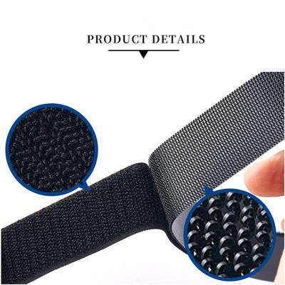 Nastro di fissaggio per ganci e anelli in nylon 100% di grado A, personalizzabile per applicazioni pesanti