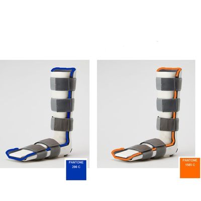 50 mm cinturini medici con guinzaglio di plastica grigia e gancio elastico per attrezzature protettive