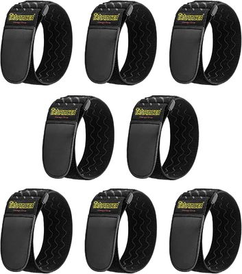 Cinture elastiche con strisce antiscivolo per tubi, corde, biciclette, bagagli, campeggi, tappetini da yoga