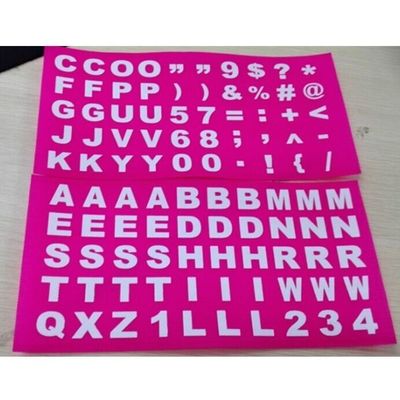 Stampa personalizzata Lettere alfabetico aggancio di nylon