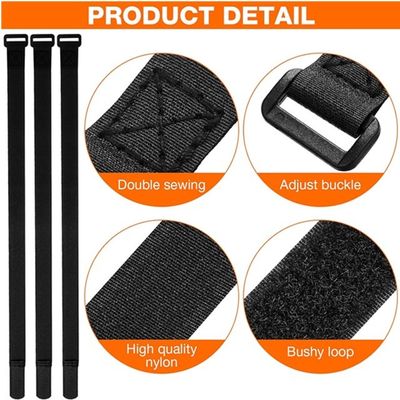 Cinturini per batteria antiscivolo regolabili per bici, cinghie di fissaggio certificate SGS, accessori per biciclette per un facile trasporto