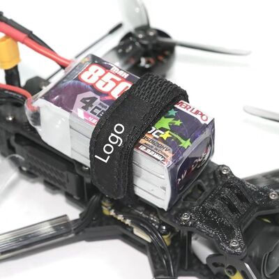 Cinture a gancio e a loop regolabili con supporto in silicone antiscivolo per il montaggio della batteria e la protezione elettronica