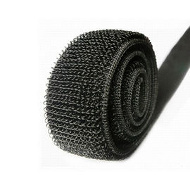 Forti cinghie elastiche nere della tessitura, bande elastiche resistenti